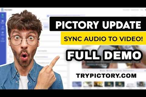 Autosync Voice-Over To ENTIRE Video | Pictory Update [DEMO]