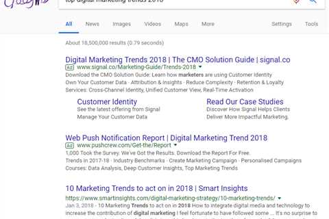 Advertising Search Engine For Ads