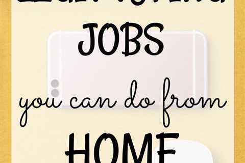 23 Legit Typing Jobs from Home in 2022