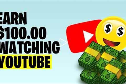 Earn $100 Just Watching YouTube Videos (How To Make Money Online 2022)