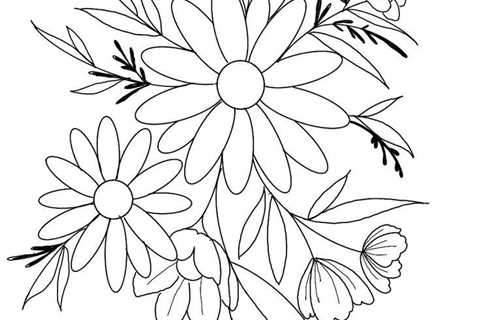 Flower Coloring page