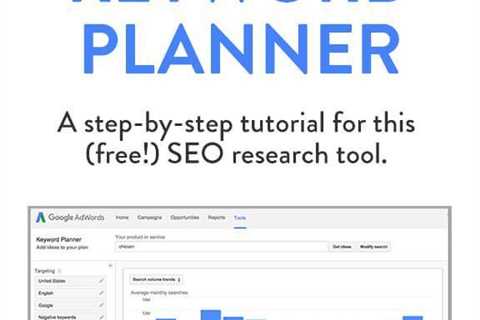 How To Use Google Keyword Planner