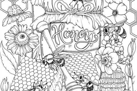 Coloring page and illustration