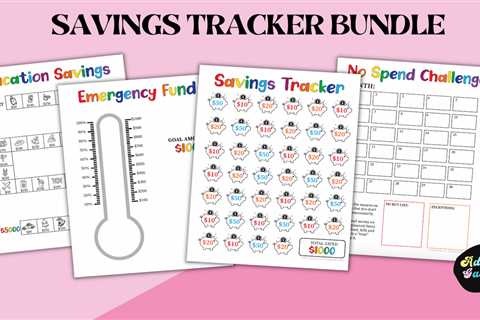 Printable Savings Trackers To Help You Save Money