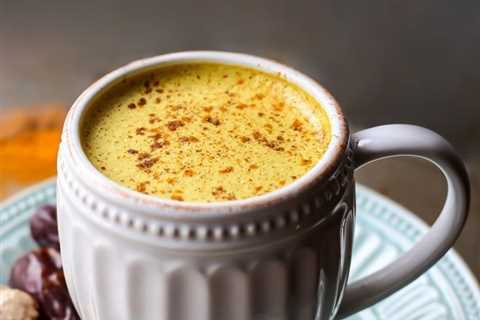 Golden Milk Recipe {turmeric latte} • Fit Mitten Kitchen