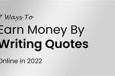 Motivational Quotes About Making Money