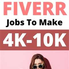 Fiverr Gig ideas to make money from home