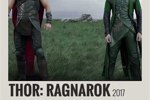 Thor: Ragnorak polaroid movie poster