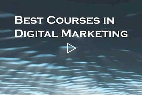 Best Courses in Digital Marketing