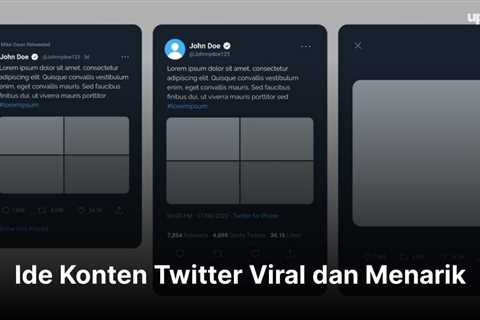 30+ Ide Konten Twitter Viral dan Menarik