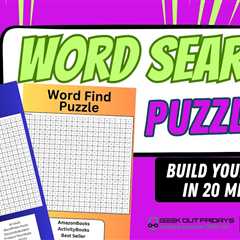 GOF 07-05-24 - Wordsearch Puzzle Maker Training