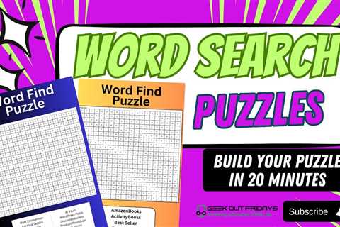 GOF 07-05-24 - Wordsearch Puzzle Maker Training