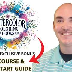 Watercolor Coloring Books Review Bonus – Watercolor Coloring Books Real User Back Office Walkthrough