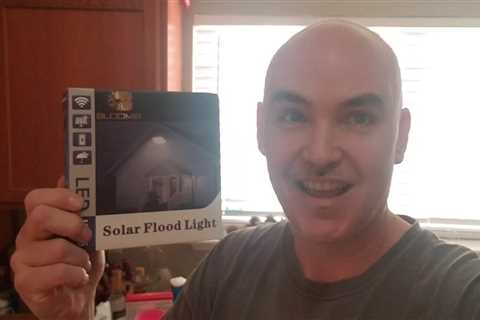 BRIGHT ENOUGH MODES? Bloom8 Solar Flood Lights Review Unboxing for Security and Safety