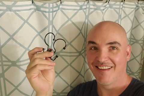 FALL-OFF STURDY? Bathway Shower Curtain Hooks Review Unboxing Installation Demo
