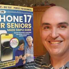 SIMPLE INSTRUCTIONS? New iPhone 17 for Seniors Made Simple Guide Book Review Unboxing Demo