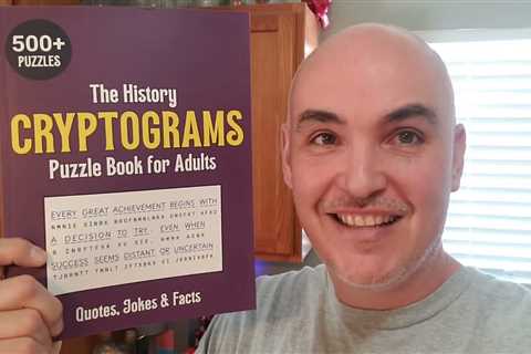 ENOUGH HINTS TOO HARD? History Cryptograms Puzzle Book for Adults Review Unboxing by Nora Cipher